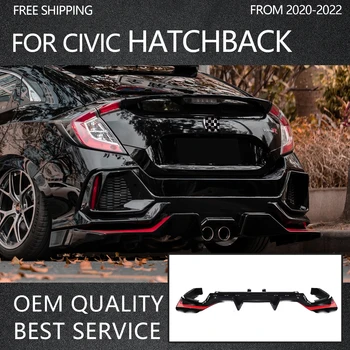 Accesorii Auto Buza Fata Spoiler Spate Pentru Toate Modelele Honda Civic Hatchback 2018-2022 Versiune Concept Body Kit