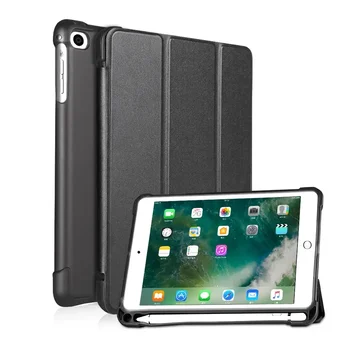 De caz Pentru iPad mini 5 2019 Cu Creion Pu Piele smart cover Pentru iPad mini 4 3 2 1 silicon tip Fagure spate Tabletă caz