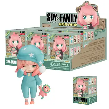 În Stoc Original Spion × Familie Anya de zi cu Zi Autentică Orb Caseta de Jucărie Figura Anime Model Drăguț Păpușă Jucărie Cadou de Ziua de nastere