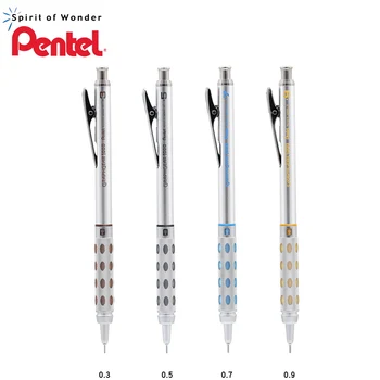 1buc Pentel GraphGear 1000 de Desen Creion Mecanic Student Utilizare Nu este Ușor de a Sparge Plumb Creion Mecanic 0.3 0.5 0.7 0.9 mm