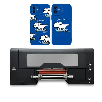 30cm AB film UV dtf printer autocolant printer sticlă de plastic dublu xp600 cap de cristal eticheta dtf printer