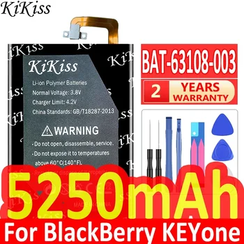 KiKiss 5250mAh Baterie de Înaltă Calitate Nou BAT-63108-003 Baterie pentru BlackBerry Smartphone KEYone