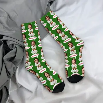 Santaaa Amuzant Șosete Crăciun Fericit Noutate Ciorapi De Toamnă Anti Skid Doamnelor Sosete Respirabil Design Rularea Ciorapi