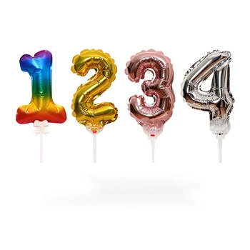 Disney Număr De Ziua De Nastere Baloane Petrecere, Decor Baloane Fani Ai Numărul De Baloane Multicolore Număr De Baloane Mici