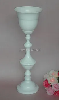 SPR 69cm mare Nou! argintiu masă de nuntă suporturi de flori/vaze de flori pentru masă de nuntă centerpieces