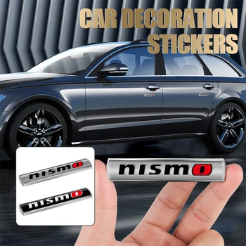 Pentru Nissan Qashqai J11 Tiida-Versa Nismo 3D Metal Insigna Auto Portbagaj Geam Lateral Corpul ușa Decalcomanii Autocolant Accesorii pentru Motociclete