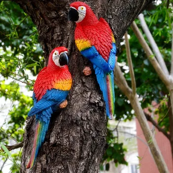 3D Rășină Magnet de Frigider cu World Travel Educația Timpurie a Copiilor de Animale Papagal Creativ și Distractiv