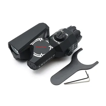 Tactical LP D-E-V-O Dublă-Vedere Îmbunătățită Optic 6x Reticul Lupa lucra cu L-C-O red dot Riflescope Plin de Marcare pentru Vânătoare