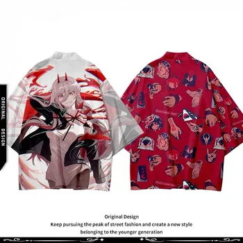 Drujba Man 3D Tipărite Kimono Haori Bărbați Femei Cardigan Tradițional Japonez de Îmbrăcăminte din Asia Haine