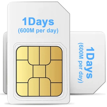 Cartela SIM de date Pentru 1-15 Zile 600MB/1.8 G Telefon Mobil de Date de Carduri 3-În-1 SIM Card 4G Wifi Nelimitat de Date pe Internet Pentru Taiwan