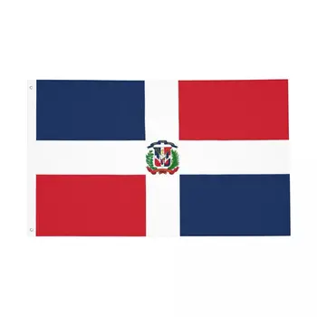 Republica dominicană Dominica Steagul Interioară în aer liber Banner pe orice Vreme Decor Dublă față-Verso 2x3 4x6 3x5 FT Steaguri