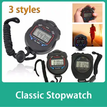 Clasic Cronometru Digital XL-013 LCD Cronograf Cu Bratara de Alarmă SUNT PM Ceas de 24 de ore de Ceas Pentru Sport Runner