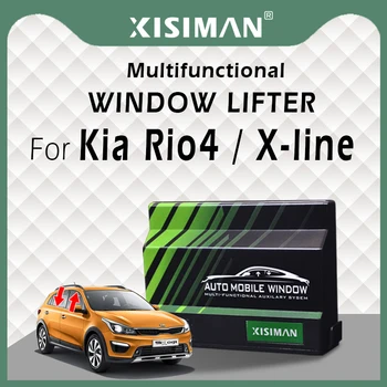 Masina Automata geamuri Electrice Stivuitor Pentru Kia Rio 4 / X-line Masina Automat, 4 Ferestre, Uși, mai Aproape de Închidere a Deschide Kit Sistem