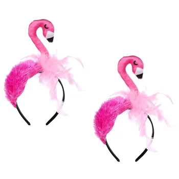 Flamingo Bentita Roz Flamingo Frizură Hawaii Flamingo Bentita Creative Flamingo Frizură Carnaval De Halloween Party Tropical