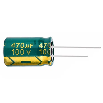 4buc Higt calitate 100V470UF 100V 470UF 16*25 low ESR/impedanță înaltă frecvență de aluminiu electrolitic condensator 100V 470UF 16*25MM