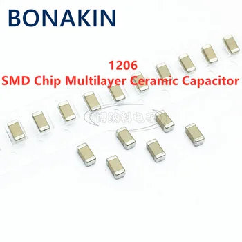 20BUC 1206 68UF 686M 6,3 V 10V 16V 25V 50V ±20% X5R SMD Chip Condensator Ceramic Multistrat