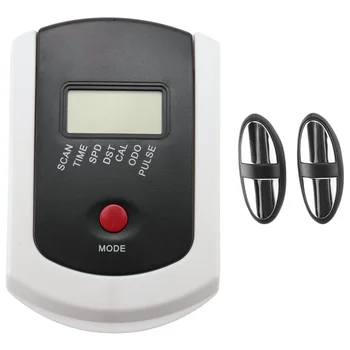 Monitor Vitezometru cu Rata de Inima pentru Fitness Biciclete Staționare, Biciclete Magnetice