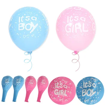 Copilul de Gen Secret Balon Copil de Gen Divulgarea Petrecere, Baloane Latex BĂIAT SAU FATĂ, Baloane petrecere copil de dus decoratiuni