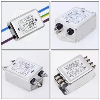 Puterea EMI Filter CW4L2-10A-T/S CW4L2-6A-T/S CW4L2-20A-T/S monofazat AC 115V / 20A 250V 50/60HZ