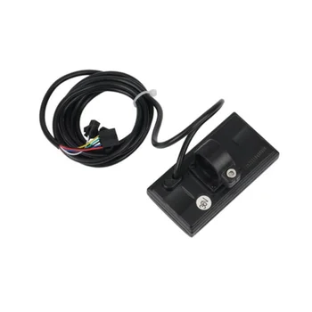 S861 LCD Ebike Display cu SM Plug pentru Biciclete Electrice BLDC Controler de Panou de Control Negru 24V-36V