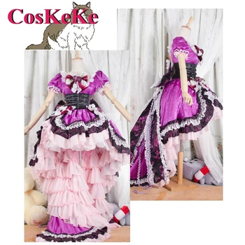 CosKeKe[Personalizat] Yakumo Yukari Cosplay Anime Joc Touhou Proiect Costum Superb Dulce Formale Rochie De Petrecere, Joc De Rol Îmbrăcăminte