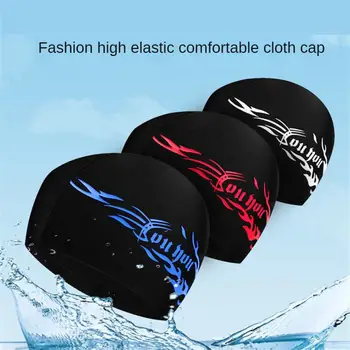 Adulți Bărbați elastic pălărie de înot de dimensiuni mari înot purta profesională Adulți Impermeabil pălărie de înot, cască de înot silicon