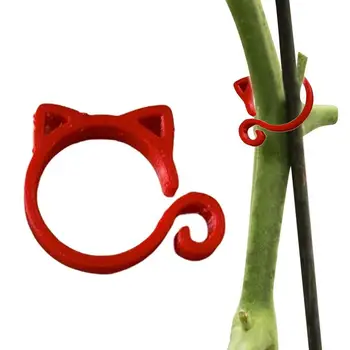 Roșii De Viță De Vie Clipuri Pisica În Formă De Spalier De Sprijin Plantelor Clipuri Gradinarit Plante & Flori Maneta În Buclă De Prindere Clipuri Grădină Clipuri Să Crească