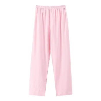 Primavara-Vara Bumbac Pantaloni Acasă Femeile Dorm Fundul Fierbinte De Vânzare Proaspete Print Pantaloni De Pijama Pentru Femei Talie Elastic Doamnelor Pantaloni Largi
