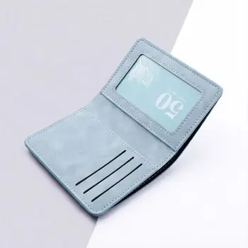 Portabil Mini Geanta cu Bani PU Piele de Card de Credit Bancar Geanta Card Caz Pungă de Monede Titularul Cardului de Afaceri Bărbați Portofel Scurt Portofel