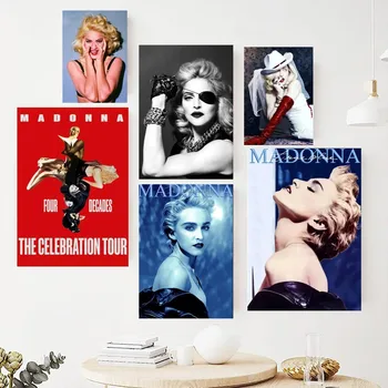 Madonna Cantareata Poster Picturi pe Perete Fotografia pentru Camera de zi Interior Pictura Decor Cameră