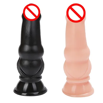 PVC Artificial Penis Jucărie pentru Adulți de sex Feminin Anal Plug Flirt, Masturbari, Sex și Distracție Produse Penis Fals