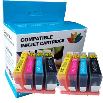 8x Compatibil cartuș de cerneală pentru hp364 hp Photosmart CN245B 5510 5520 6510 B209 B110 C309 C410 C510 Printer